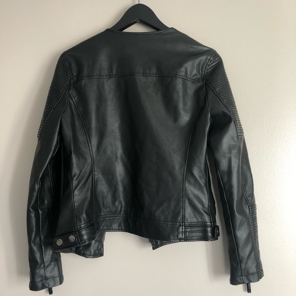 Top Shop  Faux Leather Jacket - Picture 2 of 4
